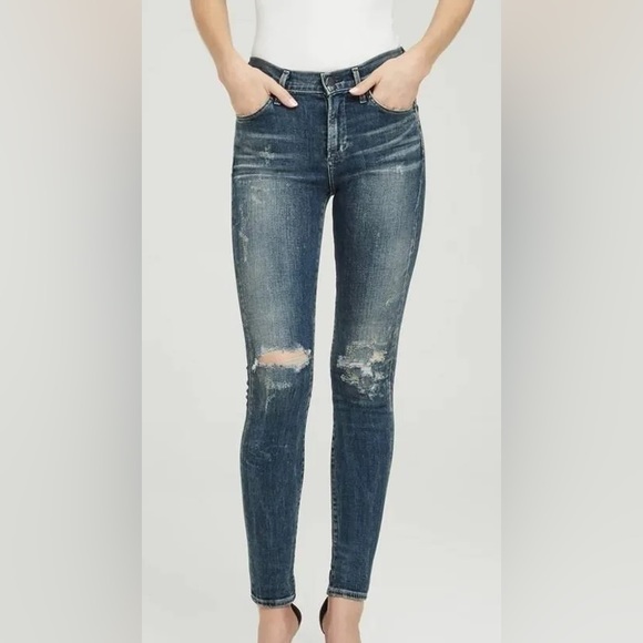 BRAND NEW w/TAGS ARITZIA CITIZENS OF HUMANITY ROCKET INDIE HR SKINNY ~ sz 24 - Picture 2 of 11